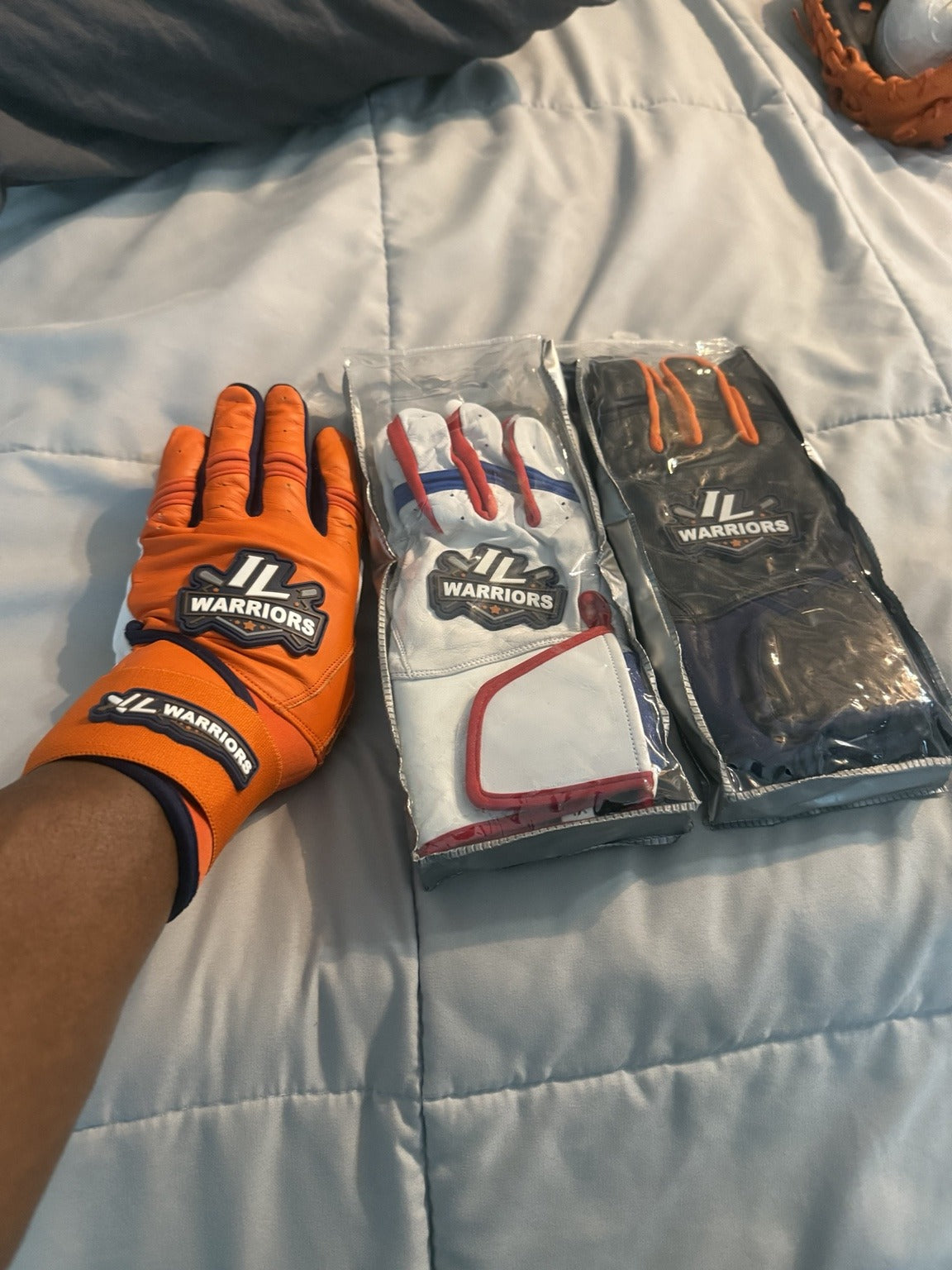 JL Warriors batting gloves