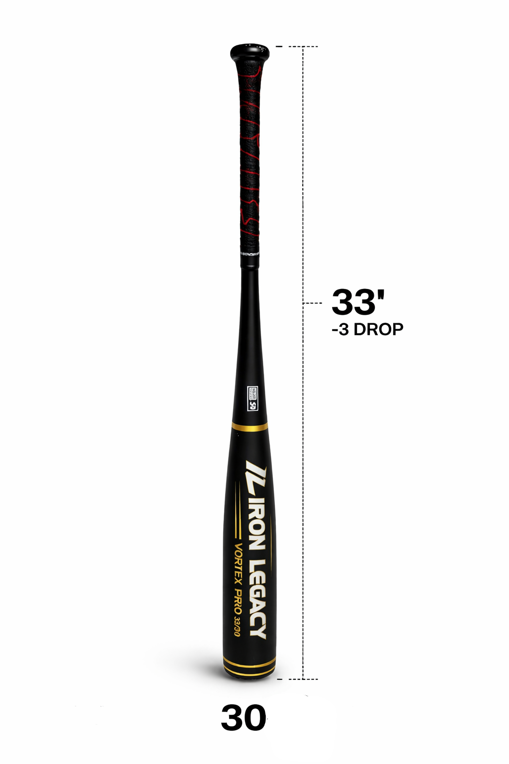 Iron Legacy Vortex Pro 33/30 BBCOR Baseball bat