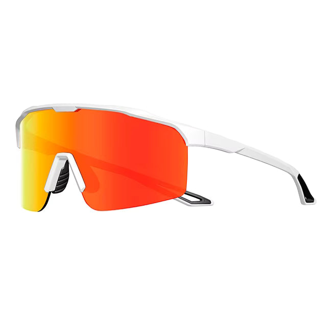 Sports Sunglasses TR90 Frame Mirror Polarized Lens Baseball,Cycling, Riding & Running Glasses