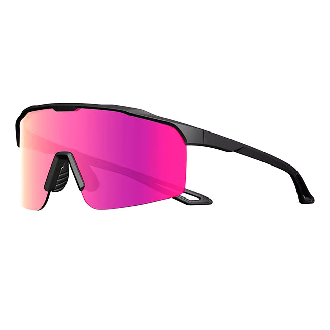 Sports Sunglasses TR90 Frame Mirror Polarized Lens Baseball,Cycling, Riding & Running Glasses