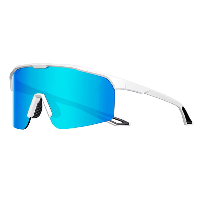 Sports Sunglasses TR90 Frame Mirror Polarized Lens Baseball,Cycling, Riding & Running Glasses
