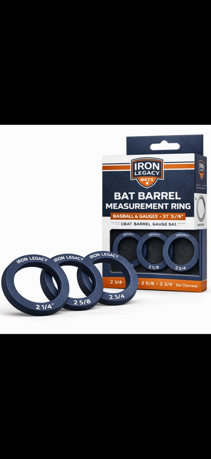 Official Compliance Tool bat barrel rings
